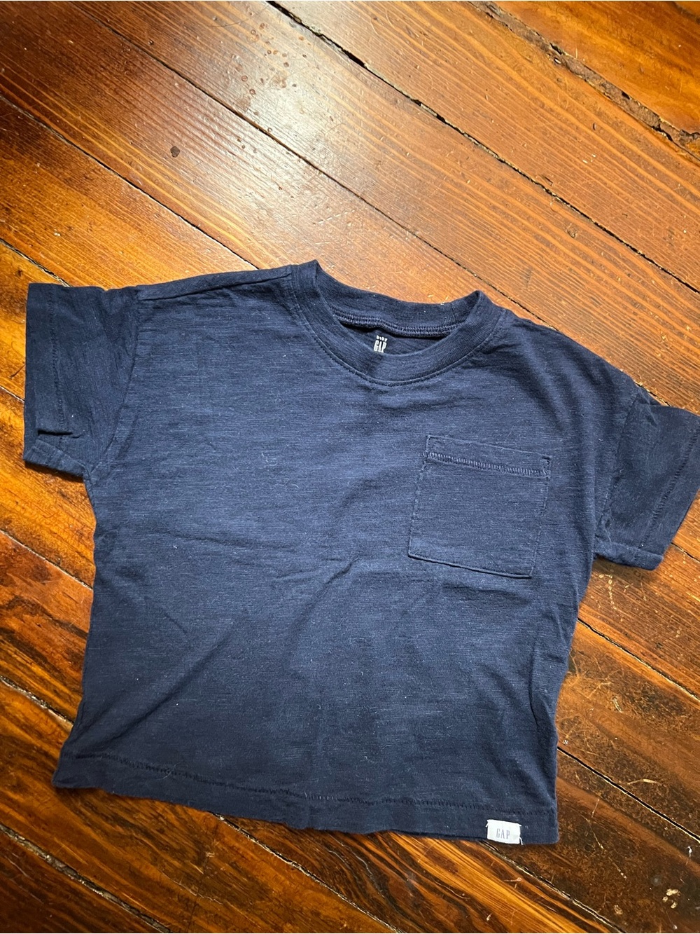 GAP Navy Short Sleeve Pocket Tee